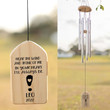 Rabbit Personalized Wind Chimes | Bunny Pet Memorial Gift Chime | Always in Your Heart Wind Chime | In Memory Pet Loss | Bereavement Gift