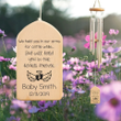 Infant Loss Gift, Custom Memorial Wind Chime, Baby Sympathy Miscarriage Keepsake