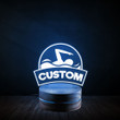 Personalized Swimming Night Light, Gift For Son and Daughter, Gift For Team, Decor For The Bedroom