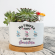 Personalized Grandma Flower Pot, My Favorite Peeps Call Me Grandma, Custom Nickname, Easter Day Gift, Grandma Peeps