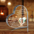 Custom Photo Memorial Heart Acrylic, Memorial Gift Loss of Loved One Keepsake Heart Plaque
