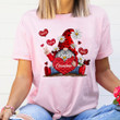 Personalized Heart Gnome Grandma And Grandkids T Shirt, Nana Shirt, Mimi Shirt