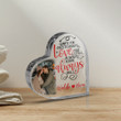 Loved You Then Love You Still Always Have Always Will - Personalized Heart Acrylic Plaque - Gift For Couple