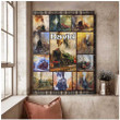Personalized Railroad Wall Art Painting for Railroader, Gift for Dad Railroad Canvas Prints, Gift for Son