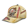 Personalized Custom Crack Baseball Classic Cap for Men, Baseball Team Gift for Him Baseball Hats