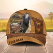 Dilypod Personalized Nubian Goats Hats for Farmers, Nubian Goat Vintage Cap for Dad, Husband
