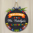 Personalized Door Sign For Classroom, Gifts For Teachers Ideas, Back To School Gift, Custom Name Teacher