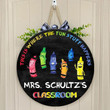 Personalized Door Sign For Classroom, Gifts For Teachers Ideas, Back To School Gift, Custom Name Teacher