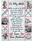 Firefighter To My Husband Blanket From Wife, When We Get To The End Firefighter Custom Name