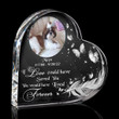 Personalized Memorial Heart Acrylic Plaque, Pets Gifts, Gifts For Dog Lover, Memorial Gifts, Dog Love Gift
