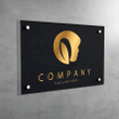 Personalized Acrylic Business Logo Sign For Company, Custom Logo, Office Storefront, Door Sign, Reception Sign
