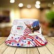 Personalized 4th of July Eagle Bucket Hat for Men, Women, Gift For Independence Day