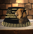 Custom Name Lion King, Lion Queen Bucket Hat for Men, Women US Flag Hat