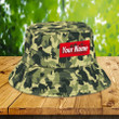 Colorful Camouflage Pattern Bucket Hat Camo Hat for Men, Dad, Farmers