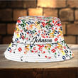 Color Music Note Bucket Hat for Men, Women, Boy and Girl Summer Hat