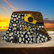 Sunflower and Daisy Suicide Prevention Bucket Hat, Custom Name Hat for Girl, Boy