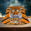 Customized Tiger Bucket Hat for Tiger Lovers, Gift for Men Retro Tiger Hats