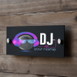 Personalized Acrylic Sign For DJ, Custom Logo for DJ Booth, For Studio, Gift for DJ, Decorating DJ's Studio
