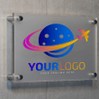 Personalized Acrylic Sign For Airport, Eye-catching Decoration for Airport Reception Counter, Decor For Storefront