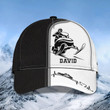 Customized Red Snowmobile Classic Cap for Men, Women, Snowmobile Lovers