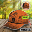 Construction Worker Safety Custom Name Worker 3D Classic Cap for Men, Husband