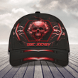 Funny Dj Skull Classic Cap, Custom Name Skull Hat for Music Players