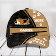 Personalized Beagle Dog 3D Classic Cap for Men,Women, Beagle Hat, Custom Name Hat for Friends, Beagle Lovers, Dog Birthday
