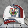 West Virginia Cap, Personalized West Virginia 3D Classic Cap for Men,Women, Custom Name Hat for West Virginia Lovers