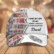 Stamp Collection Cap, Personalized Stamp 3D Classic Cap, Custom Name Hat for Friends, Stamp Lovers