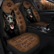 German Shepherd Car Seat Cover, Personalized Dog Cover, Car Decoration, Car Accessories for Dog Lovers