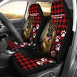 German Shepherd Car Seat Cover, Personalized Dog Cover, Car Decoration, Car Accessories for Dog Lovers