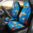 Personalized Guppy Fish Car Seat Cover, Universal Fit Car Seat Covers Set 2, Automotive Seat Protector