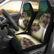 Personalized Dwarf Hamster Car Seat Cover, Seat Protector Set of 2, Car Accessories