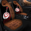 Personalized Archery Car Seat Covers Universal Fit Set 2, Custom Name Car Decor, Car Accessories for Archers, Lovers