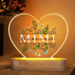 Mother's Day Gifts, Grandma Acrylic LED Night, Night Light for Grandma Gifts, Personalized Mothers Day Gift for Grandma