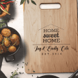 Personalized Home Sweet Home Cutting Board, Wedding & Anniversary Gift for Couples-Housewarming and Closing Present