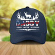 Personalized Papa Man Myth Legend Deer Hunting Hats for Father, Papa Flag Art Classic Cap for Men