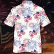 Cool Flamingo Hawaiian Shirt, Independence Day Is Coming Aloha Beach Shirts, American Flag Flamingo Hawaii Shirt