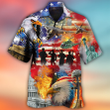 Veteran Independence Day American Hawaiian Shirt, 3D Printed Veteran Hawaii Shirt