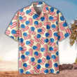 Heart Pattern 4th Of July Hawaiian Shirt, Perfect Gift Ideas For 4th Of July Lover