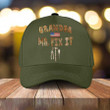 Personalized Funny Grandpa Mr. Fix It Classic Cap, Papa Tool Hats for Father's Day