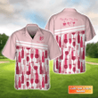 Golfing From Nine To Wine - Personalized Name 3D Hawaiian Shirt Gift For Golfer