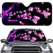 Personalized Butterflies Car Sunshade, Car Windshield, Car Protector for Women, Butterfly Lovers