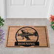 Custom Crop Duster Doormat, Personalized Pilot Name Door Mat Decoration For Outdoor, Crop Duster Home Decor