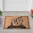 Custom Chemistry Teacher Doormat, Science Teacher Home Decor, Chemist Teacher Name Door Mat Gift For Teacher