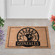 Bowling Doormat Gift For Bowling Lover, Custom Name Bowling Door Mat For Home Decoration