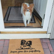 Hope You Like Papillons Welcome Doormat Gift for Dog Owner Pet Lover Housewarming Gift