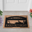 Personalized Ski Boat Welcome Doormat For Home Decoration, Custom Ski Door Mat For Skiing Lover