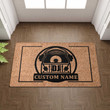 Custom Music Turntable Record Welcome Doormat For Room Decor, Dj Door Mat Gift For Music Lover