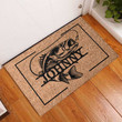 Custom Fishing Welcome Doormat For Home Decor, Fish Door Mat Gift For Dad, Fishing Lover, Fisher Gift